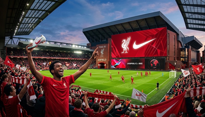 نايكي تقترب من الاحتفاظ بقميص ليفربول بعقد أكثر ربحية