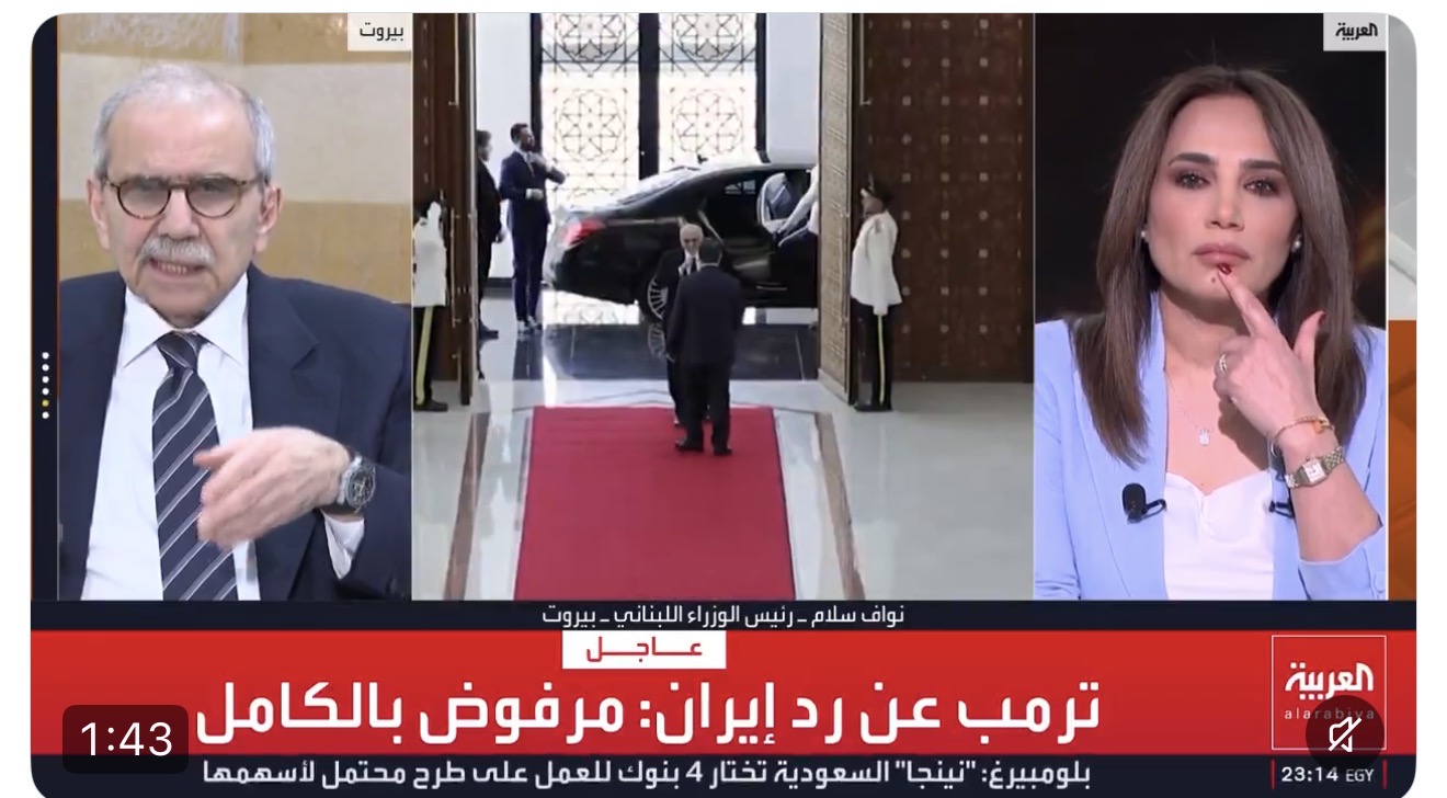 نواف سلام: تلقينا شكاوى سورية بشأن فلول النظام السابق في لبنان وبدأنا ترحيل محكومين إلى دمشق
