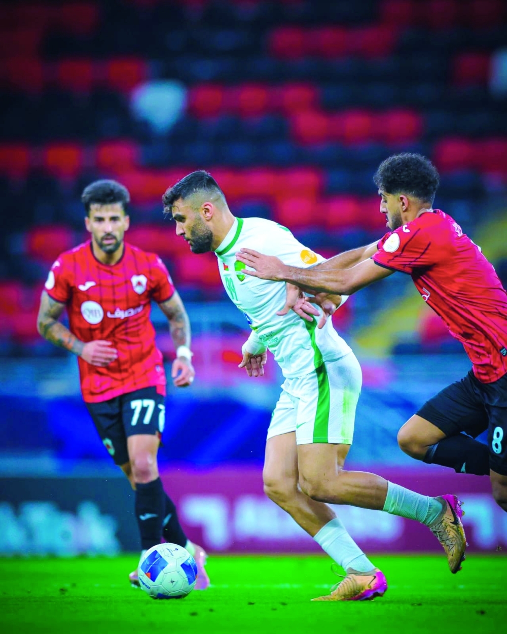 النهضة يودّع أسوار البطولة الخليجية بخسارته من الريان القطري 3/ 1