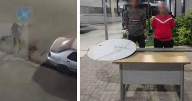 ضبط لص سرق لوحة إرشادية بالعجوزة وباعها لعامل خردة