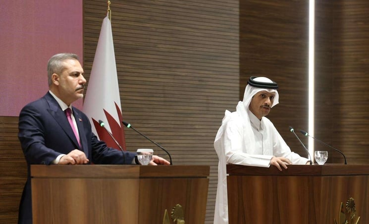 تركيا وقطر تبحثان مسار المفاوضات بين إيران وواشنطن لإنهاء الحرب