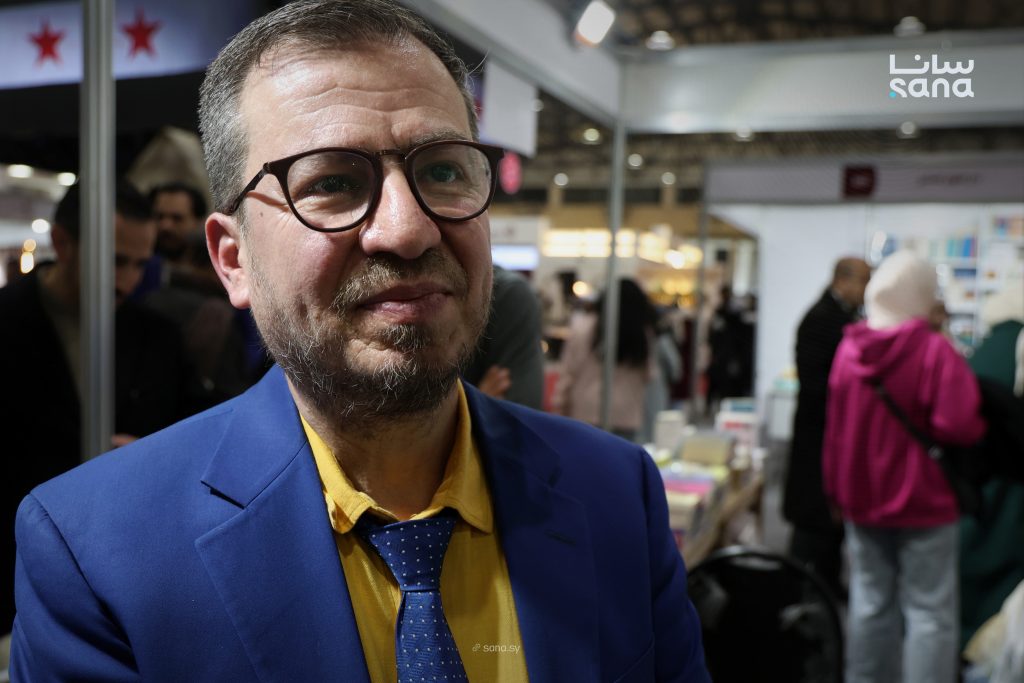 محمد منصور يوقع أربعة كتب في معرض دمشق الدولي للكتاب