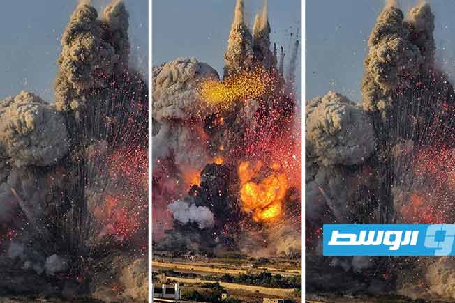 انفجارت قوية بمصنع ألعاب نارية تهز مالطا (فيديو)