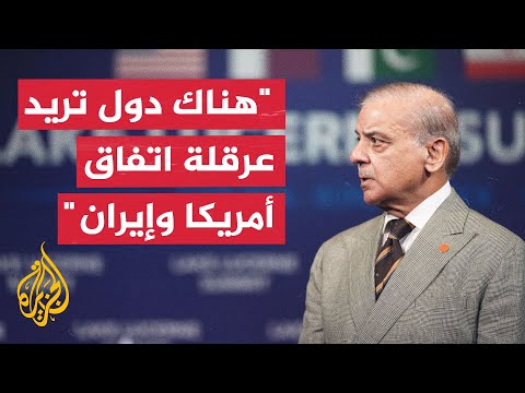 رئيس الوزراء الباكستاني: نود أن نواصل دورنا حتى يتحقق سلام دائم