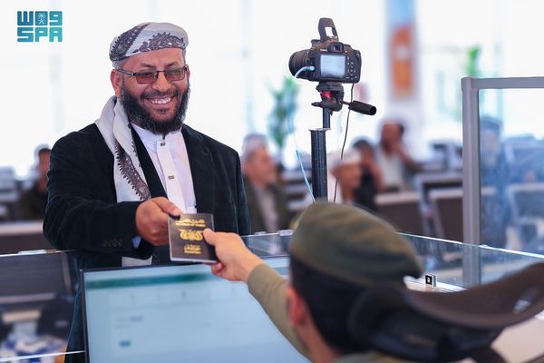 جوازات منفذ الوديعة تستقبل ضيوف الرحمن القادمين لأداء العمرة خلال شهر رمضان
