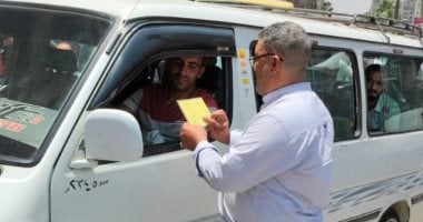 ضبط 401 مخالفة لسيارات السرفيس خلال حملات فى الجيزة