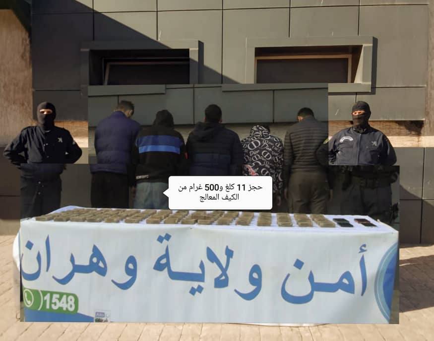 شرطة وهران تضع حدا لنشاط شبكة اجرامية لترويج المخدرات