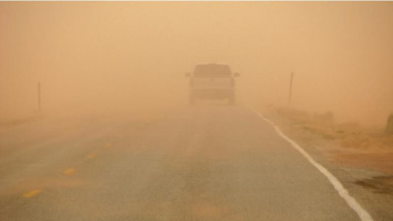 العواصف الرملية والرياح النشطة تضرب الأزرق والصفاوي والعاصمة عمان