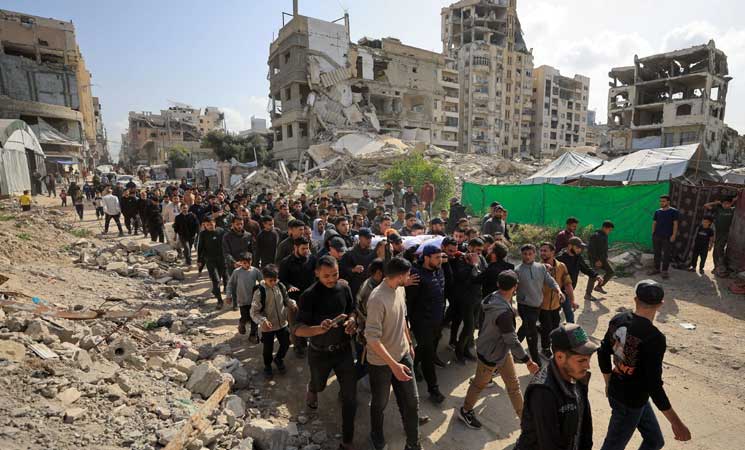 استشهاد فلسطيني وإصابة آخرين برصاص الاحتلال في خان يونس