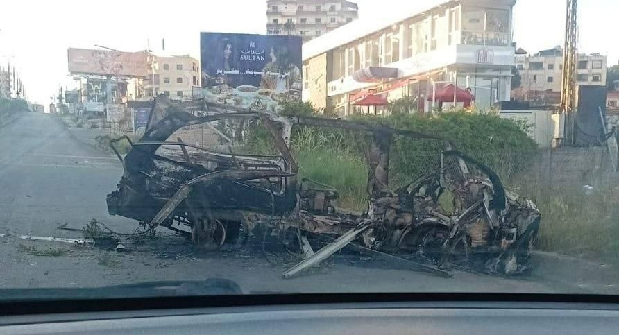 مقتل شخصين بغارة إسرائيلية استهدفت مركبة على طريق حبوش جنوب لبنان