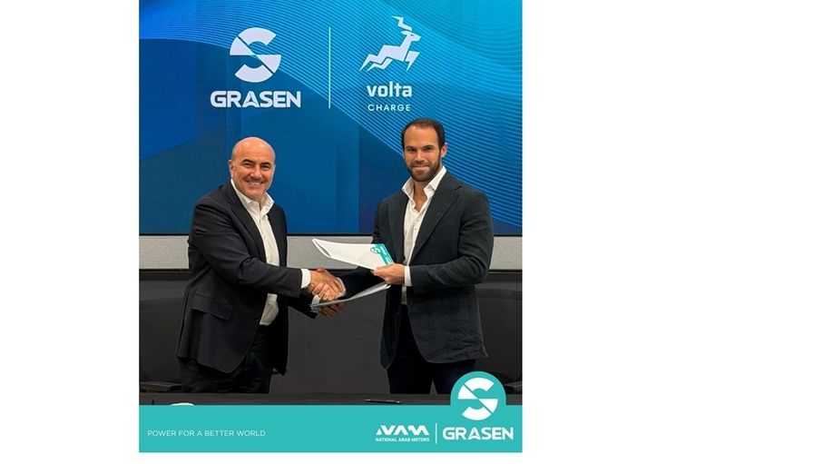Grasen ترسم ملامح مستقبل التنقل الكهربائي في الأردن عبر شراكة استراتيجية معVolta Charge
