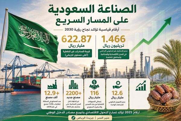 الصادرات الصناعية والغذائية والزراعية واللوجستيات تفرض حضورها في تنامي «غير النفطية»