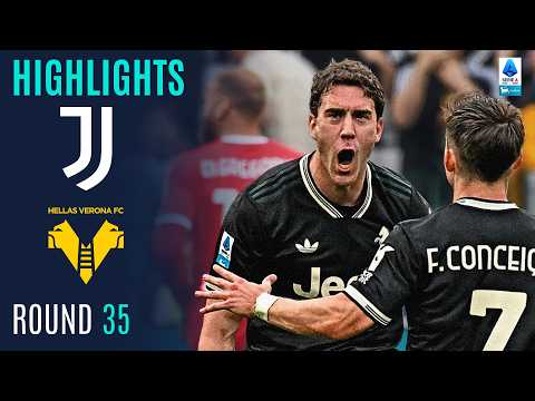 Vlahovic Rescues Juve | JUVENTUS-VERONA | HIGHLIGHTS