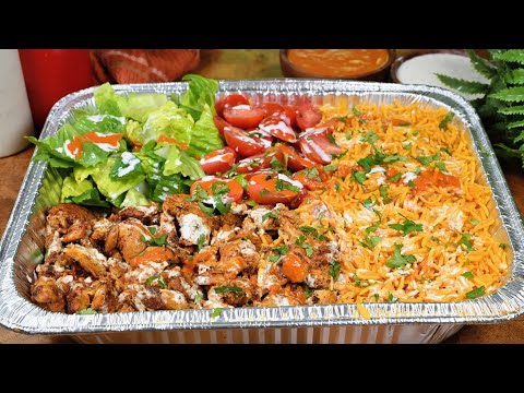 Better Than NYC Carts! Simple Homemade Halal Cart Chicken & Rice 😍