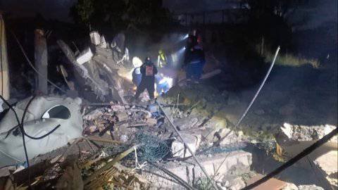 بالفيديو: غارة استهدفت حي الميدان في مدينة النبطية