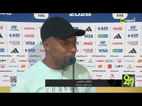 24/7 - تصريحات كيليان مبابي لاعب منتخب فرنسا بعد الفوز على منتخب السويد في كأس العالم