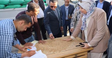 محافظ المنوفية: توريد 30 ألف طن قمح بصومعة قويسنا