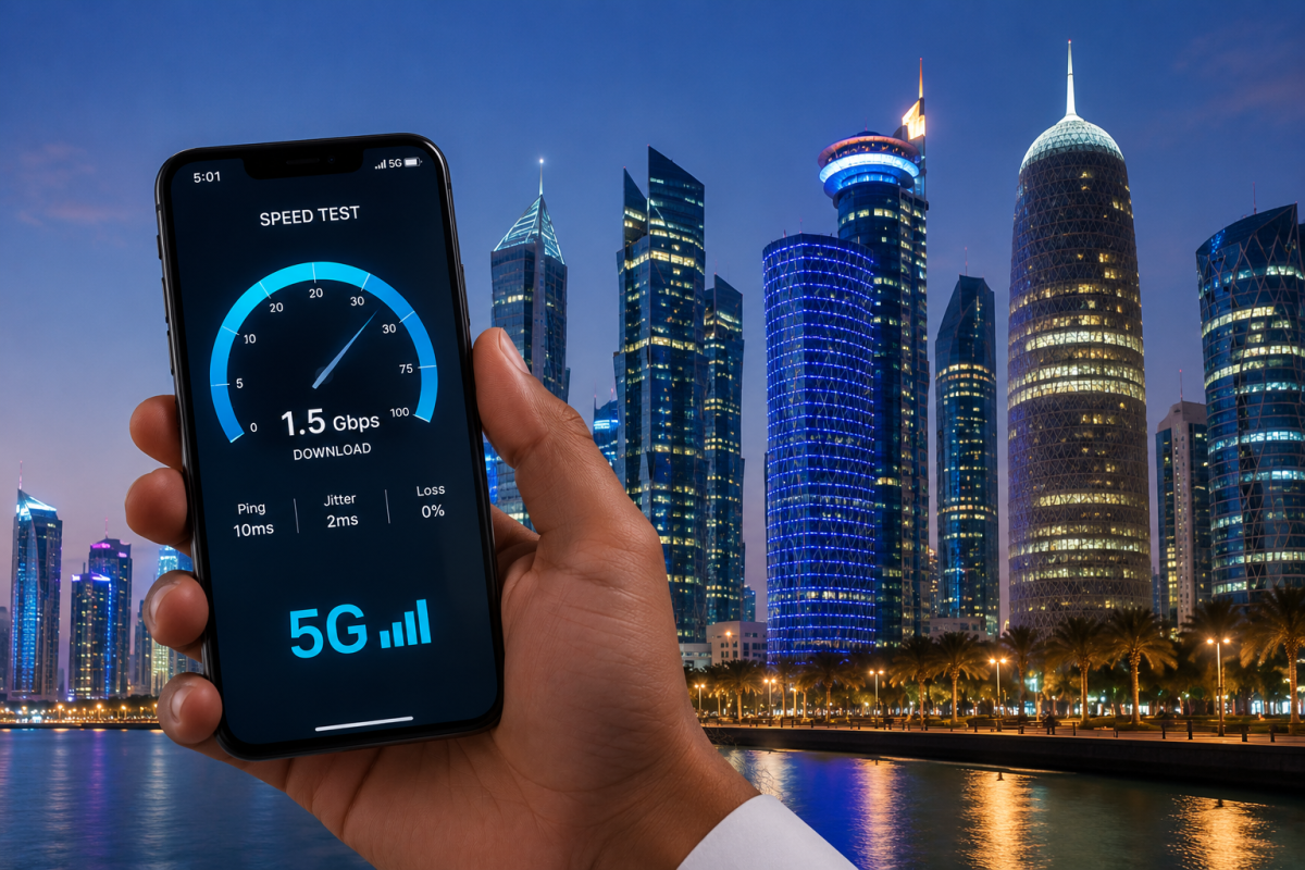 ‫ نسبة الاستخدام 99 % من السكان.. قطر ضمن الأعلى عالميًا في انتشار الإنترنت وجودة الاتصالات