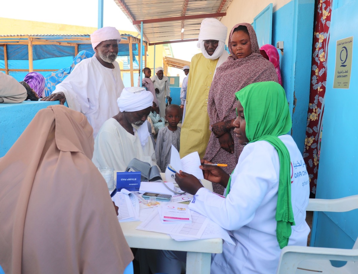 ‫ قطر الخيرية تطلق حملة لتقديم خدمات الرعاية الصحية للاجئين السودانيين في تشاد