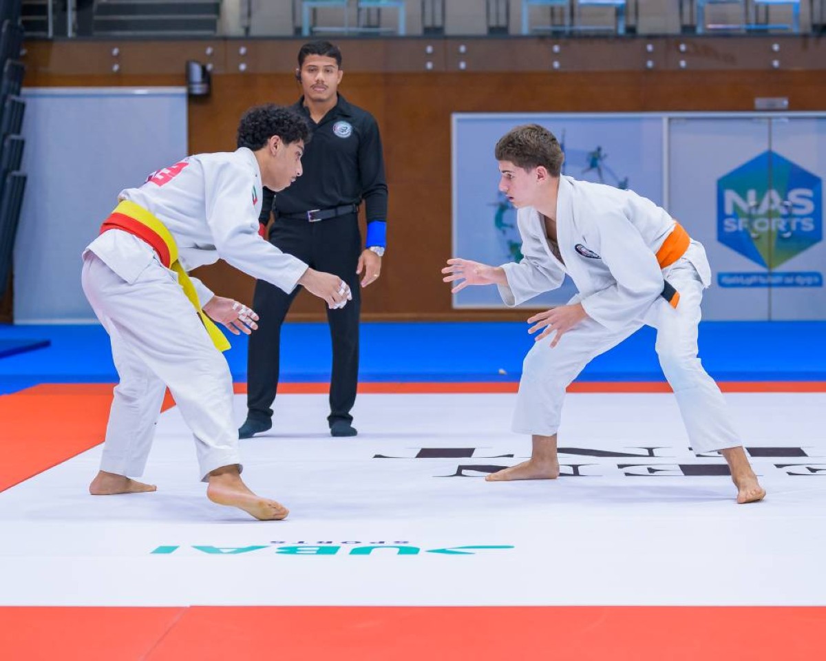 بني ياس يتصدر اليوم الأول من بطولة ند الشبا للجوجيتسو