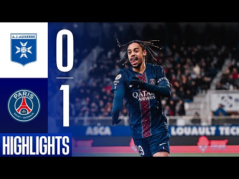 A goal from Barcola and three points against Auxerre! 🔴🔵