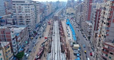 تعرف على نسبة الإنجاز فى مشروع مترو أبو قير وموعد التشغيل