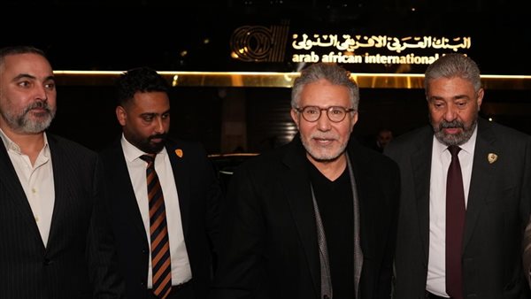 وصول المهندس أكمل قرطام المرشح لرئاسة حزب المحافظين إلى مقر الجمعية العمومية