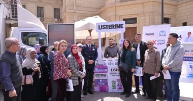 جامعة القاهرة تنظم حملة توعوية لصحة الفم والأسنان داخل الحرم الجامعي