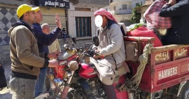 التحفظ على تروسيكل بمنوف استخدمه سائقه فى نقل الركاب بالمنوفية