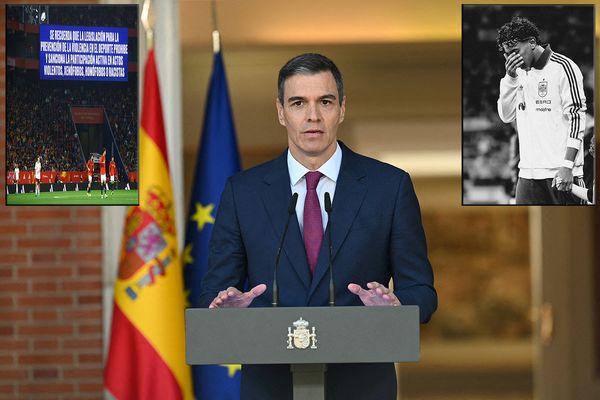 رئيس الوزراء الإسباني: أرفض هتافات الأقلية المتخلفة.. المنتخب وجماهيره ليسوا استثناءً