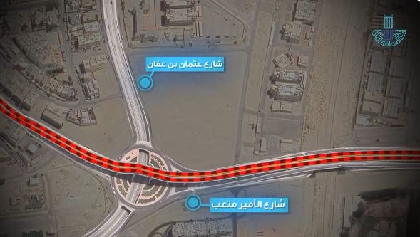 بدءًا من الجمعة.. إغلاق جسر الأمير متعب في التقاطع مع شارع عثمان بن عفان في الدمام لتنفيذ أعمال الصيانة