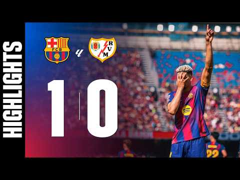 HIGHLIGHTS | FC BARCELONA 1 vs 0 RAYO VALLECANO