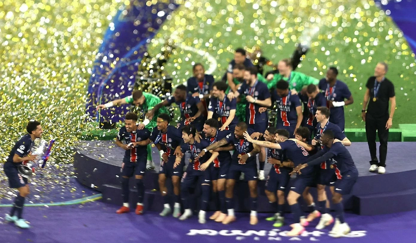 للمرة الثانية على التوالي.. باريس سان جرمان بطلاً لدوري أبطال أوروبا