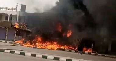 السيطرة على حريق مخزن تابع لدار مسنين بالإسماعيلية دون خسائر بشرية