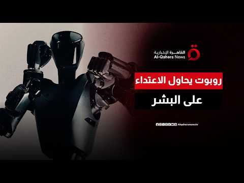 روبوت صيني يحاول الاعتداء على البشر بحركات كونغ فو قتالية في إندونيسيا