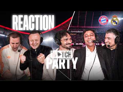 LATE WINNER CHAOS! 😱 FC Bayern vs Real Madrid | Watchparty Reaction & guests Hummels, Makaay & Élber