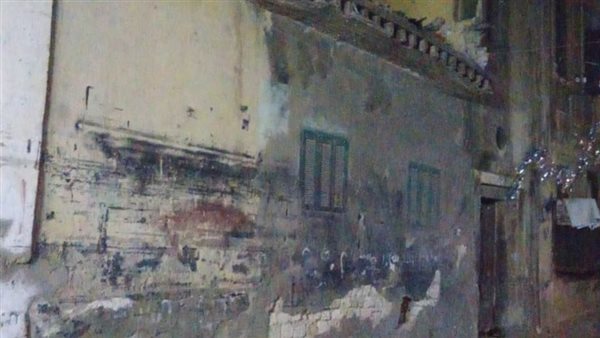 انهيار أجزاء من عقار بمنطقة القباري بالإسكندرية ووقوع إصابات (صور)