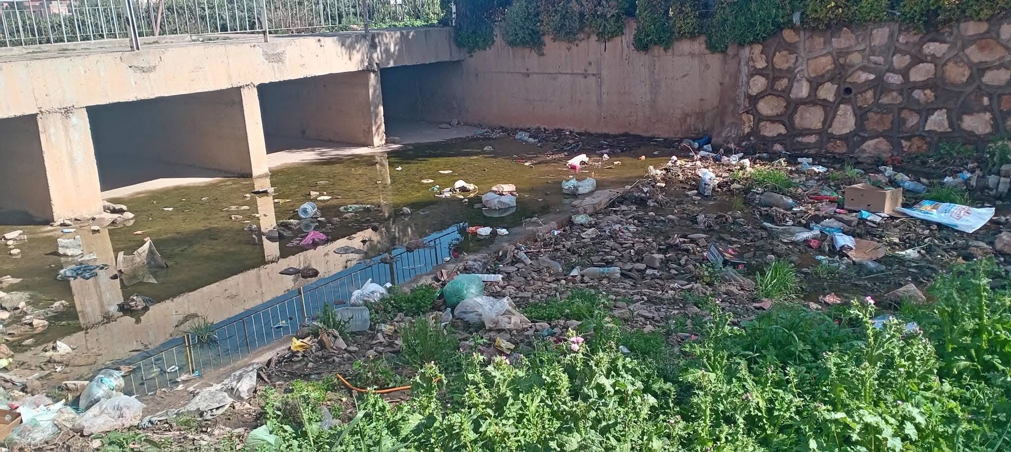 قنبلة بيئية تهدد الساكنة.. مطالب بالتدخل العاجل لتنقية واد بوشان في ابن جرير