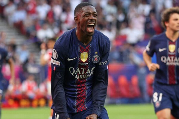 إصابة ديمبلي في نهائي الأبطال تقلق ديشان قبل كأس العالم
