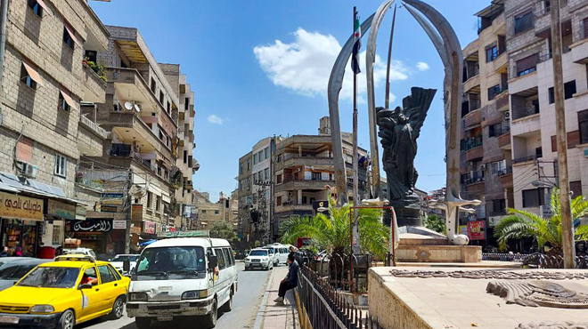 إصابة عدد من الأشخاص من جراء إلقاء قنبلة في جرمانا