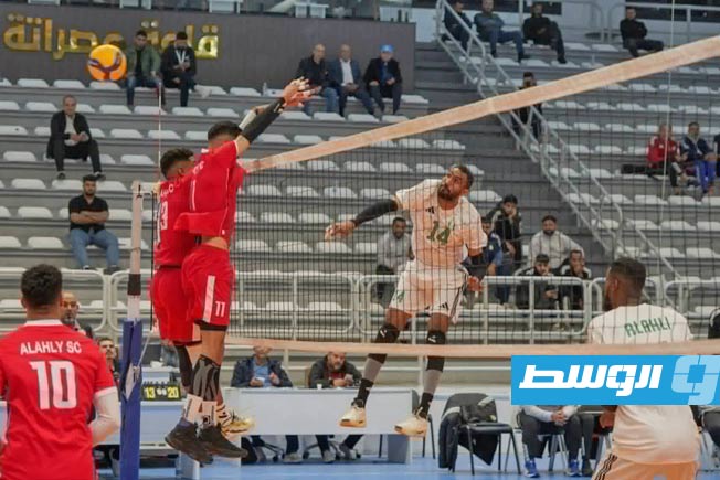 مواجهة الاتحاد والأهلي طرابلس تُشعل إياب سداسي الطائرة.. صراع مفتوح على لقب الدوري