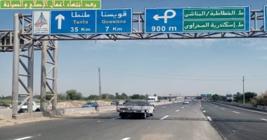 ​الطرق والكباري: إعادة فتح حركة المرور بكوبري بنها على النيل بعد إنهاء الصيانة