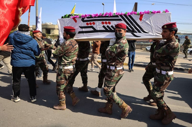مقتل نحو 20 من الحشد الشعبي في قصف جوي غربي العراق