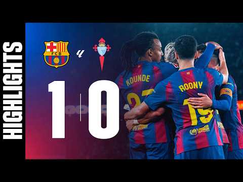 FC BARCELONA 1 vs 0 CELTA DE VIGO
