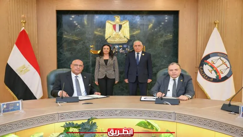 النائب العام ووزيرة التضامن الاجتماعي يشهدان توقيع بروتوكولي تعاون بين الوزارة والنيابة العامة