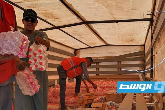 مساعدات من أوباري إلى سكان تهالة للتغلب على أزمة الفيضانات