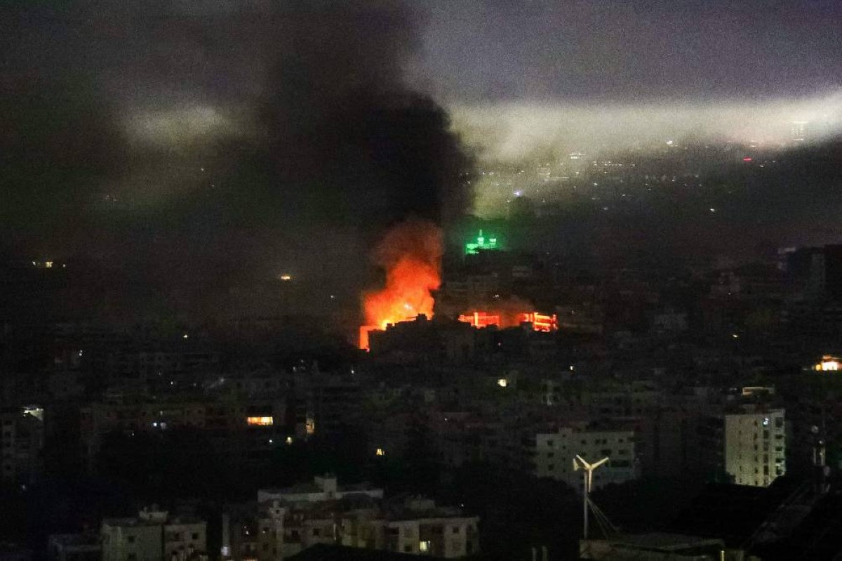 7 قتلى و21 جريحاً في غارة إسرائيلية على الرملة البيضاء في بيروت