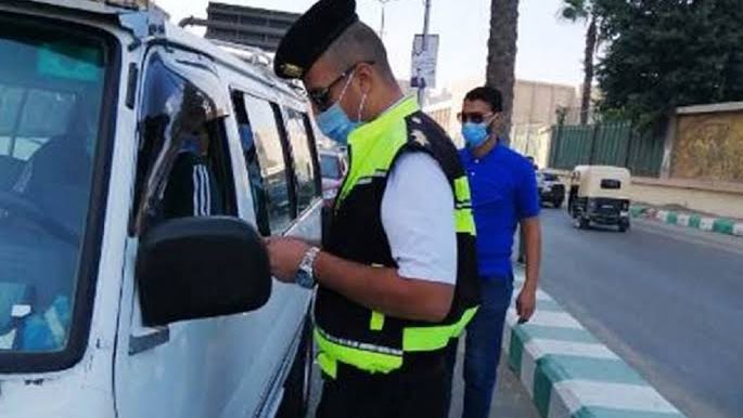 أمن الغربية يحرر 210 مخالفة مرورية لردع قائدي المركبات والسيارات