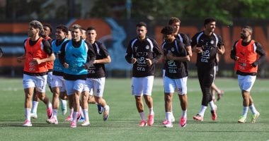منافسة وتركيز فى المران الثانى لمنتخب مصر استعدادا لودية البرازيل