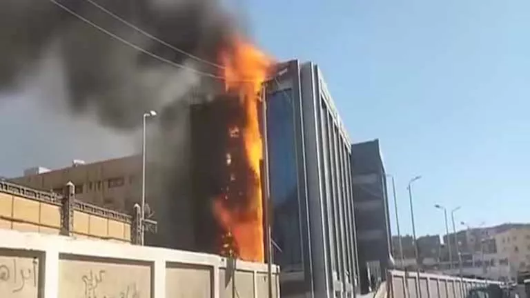 تفاصيل حريق مستشفى الجراحة بجامعة أسوان